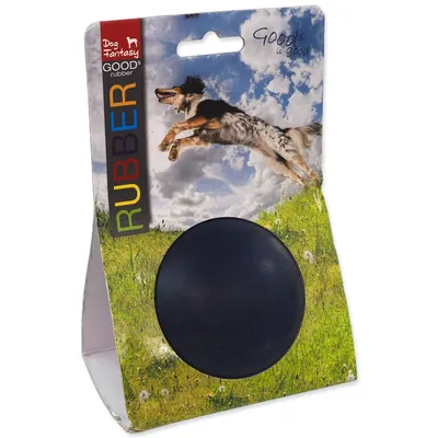Zdjęcie produktu dla Zabawka DOG FANTASY gumowa piłka do rzucania niebieska 8 cm 1 szt