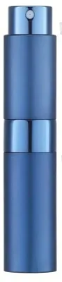 Produktbild von Parfümzerstäuber 10 ml Taschenzerstäuber aus Aluminium drehbar absenkbar wiederbefüllbar Parfüm - Blau