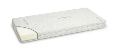 Produktbild von SENSILLO CASHMERE Baby Matratze 60x120 cm Schaumstoffmatratze 11 cm, H1 und H2