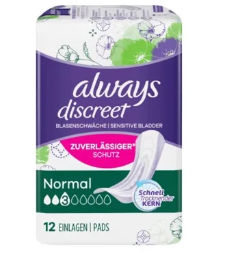 Zdjęcie produktu dla Always Discreet Normal, 12 szt.