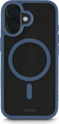 Image de Frame Protect cover pour iPhone 17, Magnetic, transparent/bleu ,