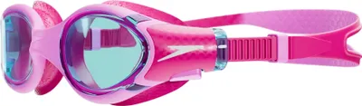 Produktbild von Speedo Unisex Kinder Biofuse 2.0 Schwimmbrille FlamingorosaElectric PinkBlau Schwimmausrüstung Spaß