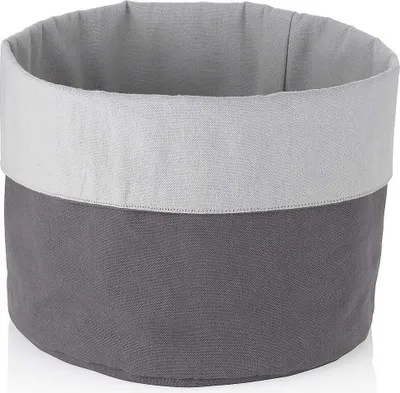 Produktbild von KELA Brotkorb Tia 100% Baumwolle graphit grau 23,0cm 36,0cm KL-12549