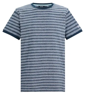 Immagine prodotto di Regatta - Maglietta "Benlin" da uomo RG12580 (L) (blu jeans scuro/bianco)