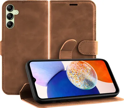 Produktbild von Hülle Samsung Galaxy A14 4G, Galaxy A14 5G Schutzhülle - Cazy - Braun