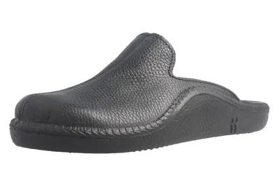 Produktbild von Romika Mokasso 202 G Clogs & Hausschuhe in Übergrößen Schwarz 71002 96 100 große Herrenschuhe, Größe:49