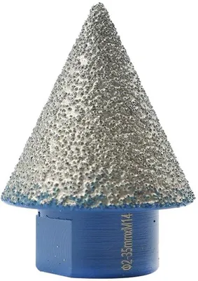 Produktbild von Diamantfreie Schleifbohrmaschine 35 mm M14-Schraubendrehmoment Afschuinen Polieren Vakuumgelasterte Technologie