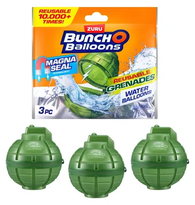 Obrázek produktu pro Bunch O Balloons 56729, Vodní balónky, Zelená, 3 rok/roky, 3 kusů