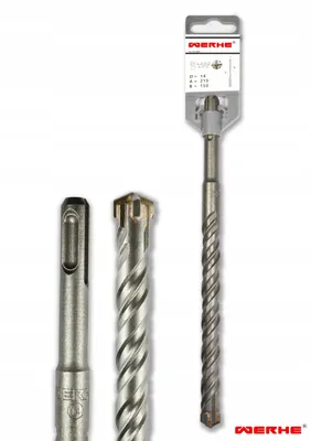 Immagine prodotto di WERHE SDS PLUS punta a croce per calcestruzzo 14x210 mm