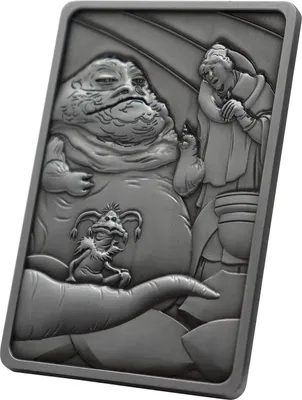Imagen del producto de FaNaTtik Star Wars, Colección de Escenas Icónicas, Barra de Metal, Jabba el Hutt, Edición Limitada, FNTK-K-017