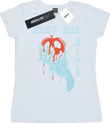 Produktbild von Disney - "Just One Bite" T-Shirt für Damen BI44527 (M) (Weiß)