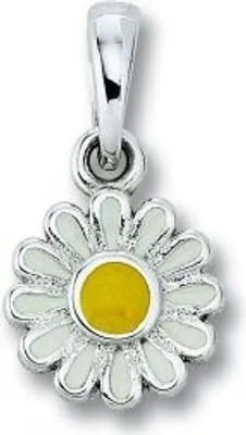 Produktbild von Anhänger Blume 925/- Silber rhodiniert