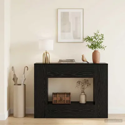 Produktbild von Möbel Schwarze Eiche 101 x 30 x 74 cm - Konsolentische &7433