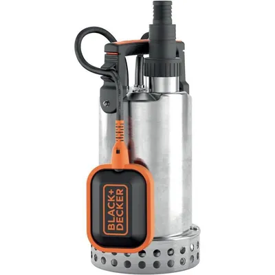 Productafbeelding van BLACK + DECKER - Dompelpomp voor helder water, 750 W, met vlotterschakelaar