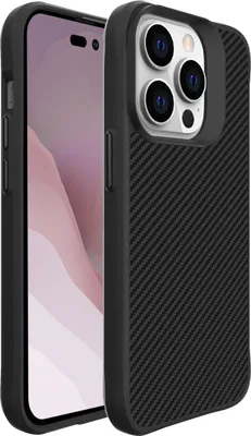 Obrázek produktu pro imoshion Odolné hybridní karbonové pouzdro pro iPhone 14 Pro – černé