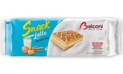Produktbild von 6x Balconi snack al latte 280g Kuchen mit Milch italienisch brioche kekse