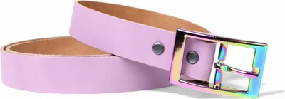 Produktbild von FRONHOFER Kindergürtel mit bunter Schnalle, echt Leder, 2,5 cm breit