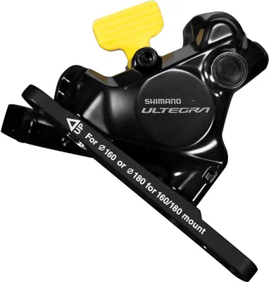 Produktbild von Shimano Ultegra R8170 Vorderer Scheibenbremssattel Schwarz Schwarz One Size