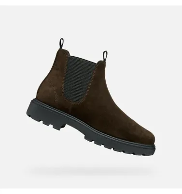 Produktbild von Geox Dunkelbraune Herren-Ankle-Boots Spherica EC7 44