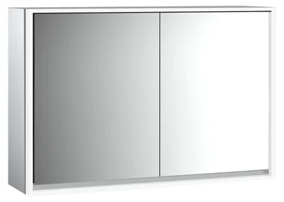 Image de emco loft Armoire de toilette avec éclairage, 1200 mm, 2 portes, modèle apparent, 979805118