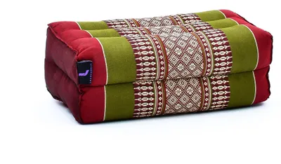 Produktbild von Leewadee Yoga Block Kissen 35 x 18 x 12 cm - Kapok Stützkissen Yoga