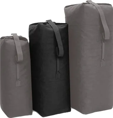 Produktbild von US Seesack Baumwolle medium schwarz