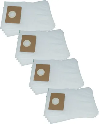 Produktbild von vhbw 20x Staubbeutel Ersatz für Kärcher 6.907-480.0 für Staubsauger - 36,5cm x 25cm Weiß