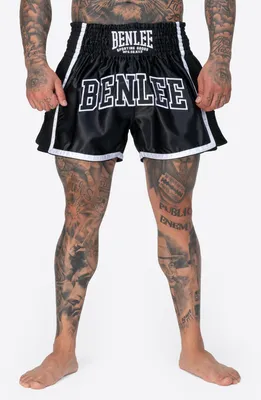 Produktbild von Unisex Thaibox-Hose DAGETT Black/White XXXL BENLEE