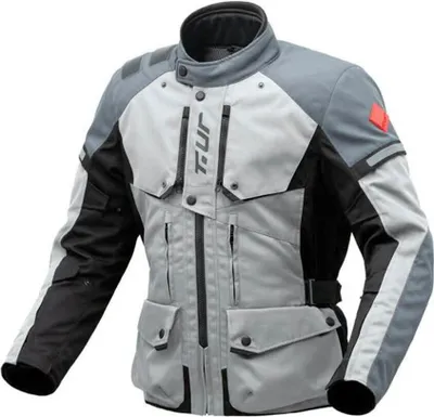 Produktbild von T.UR Waypoint Hydroscud Jacke Ice/Grey 3-Lagen genehmigt größe S