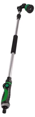Produktbild von Multifunktions-Gartenbrause mit Teleskopstange Gartenspritze 10 Strahlformen