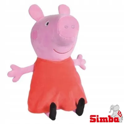 Produktbild von Simba Peppa Wutz Plüschtier 33 cm weich zum Kuscheln