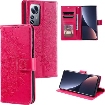 Image de Housse pour Xiaomi 12/12X Housse Flip Case Cover Mobile Etui Mandala