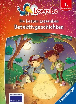 Produktbild von Die besten Leseraben-Detektivgeschichten für Erstleser - Leserabe ab 1. Klasse - Erstlesebuch für Kinder ab 6 Jahren