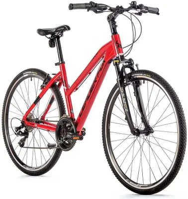 Produktbild von 28 Zoll Leader Fox Away Lady Crossrad Cross Trekking Bike 21 Gang Rh 50 cm Rot