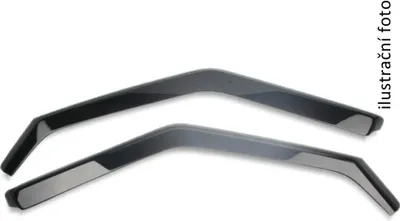 Image de Heko Deflecteurs D'Air / De Vent Pour Chrysler Voyager 1994-1996 2pcs, Aérodynamique, Montage Facile