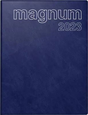 Weekkalender Magnum 2023, 18,3 x 24 cm, dunkelblau