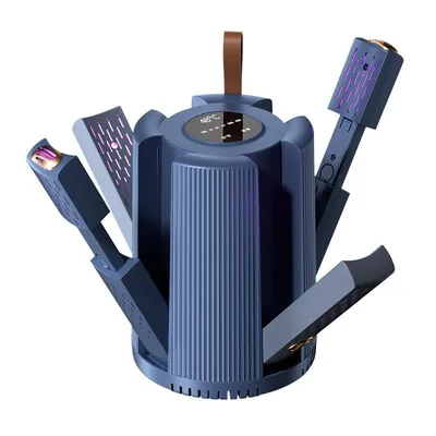 Immagine prodotto di ZELURXX Asciugascarpe intelligente con temperatura costante, sistema di eliminazione degli odori al carbone attivo, timer da 1 a 6 ore, due livelli di ventilazione