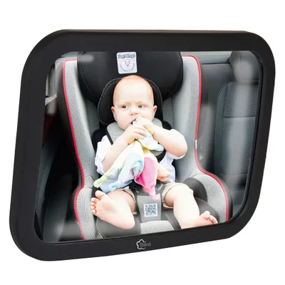 Produktbild von Fillikid Autospiegel Weitwinkel XL - Schwarz