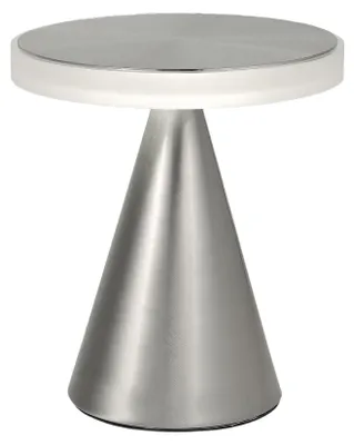 Obrázok produktu pre Fabas Luce LED stolová lampa Neutra Ø240mm 12W teplá biela chrómová farba stmievateľná