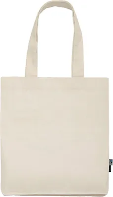 Produktbild von Neutral O90003 | Twill Bag / Einkaufstasche / Fairtrade- - Farbe: Black - Größe: 38 x 42 x 7 cm