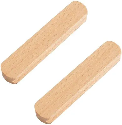 Produktbild von Haus- Möbelzuganker 2 Stück - Holzknöpfe - Selbstklebende Türgriffe - Handgriffe für Kleiderschrank - Kommode - Bequem und Unauffällig - Türknopf