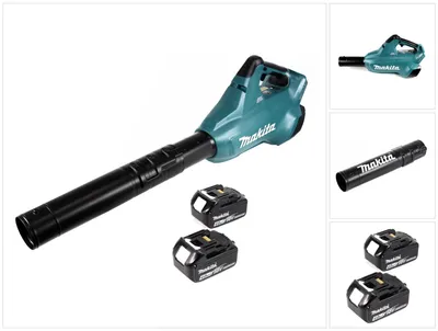 Produktbild von Makita DUB 362 M 2x18 Volt Akku Laubbläser Akku-Gebläse + 2x 4 Ah Akku - ohne Ladegerät