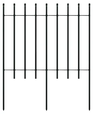 Zaun- und Rankgitter 4-in-1, anthrazit, 98x120 cm