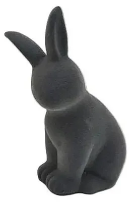 Image de Figurine de lièvre recouverte de matière