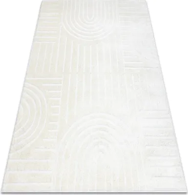 Produktbild von Modern Teppich MODE 8586 geometrisch creme beige 240x330 cm