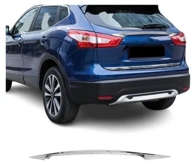Image de Garniture De Hayon Coffre pour Nissan Qashqai J11 2014-2021 Inox Chromé