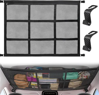 Produktbild von Bagagenetz Auto, 90 × 65 cm, robustes Material, für Innenraum