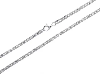 Produktbild von SILBERKETTEN STORE Königskette, rund 3mm - 925 Silber, Länge wählbar von 38cm-100cm - 60cm