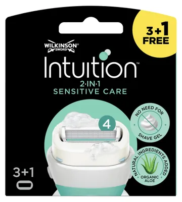 Produktbild von Wilkinson Intuition Sensitive Navulling (4 stuks)