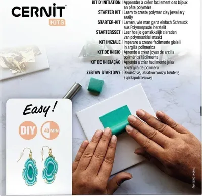 Immagine prodotto di Set iniziale Cernit, gioielli, 15x15x3 cm CEKIT001C